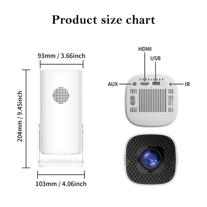 P30 Smart Mini Projector 4k